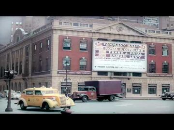 New York City 1937 in color, Street Scenes